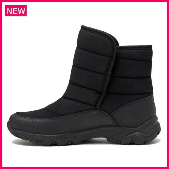 Men's Waterproof Insulated Snow Boots, Size 8-13, Medium/Wide Width, Lace-Up
